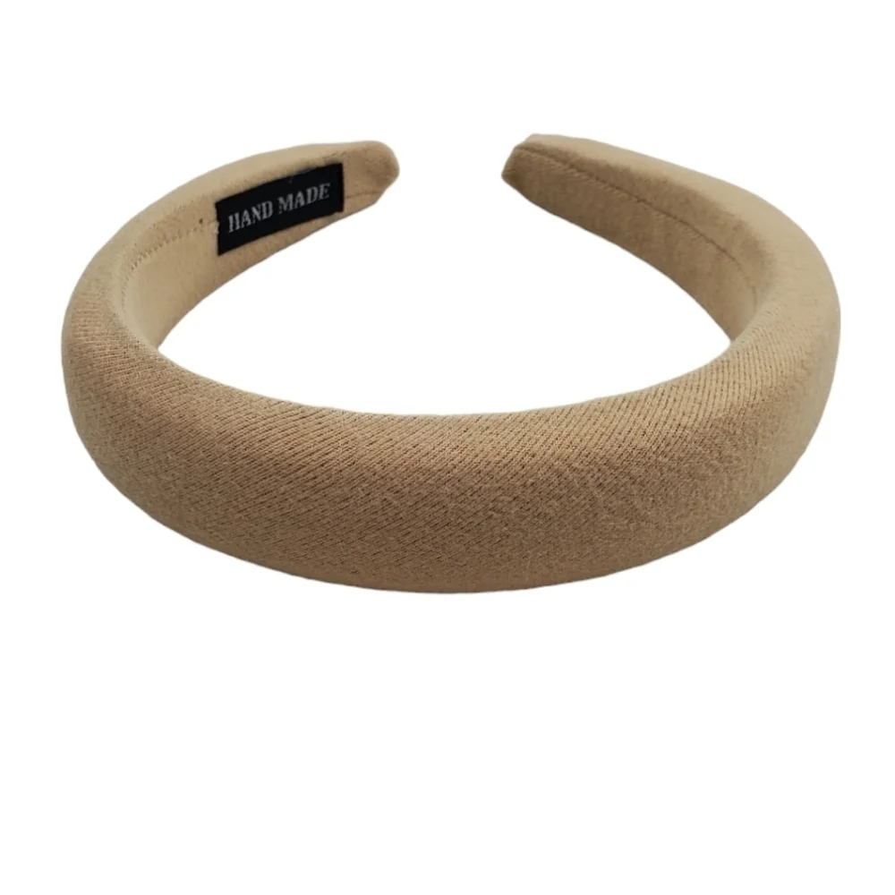 Wide fabric hand made headband hair accessories